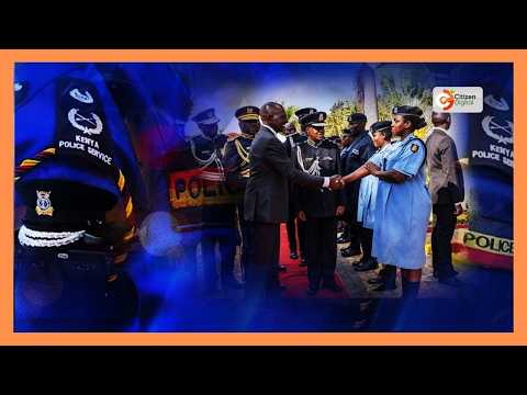 Polisi waanza kuvalia sare mpya zilizozinduliwa na Ruto