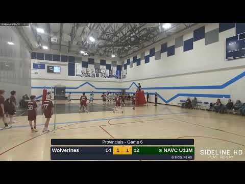 NAVC U13M vs. Wolverines (Provincials - Game 6) April 13, 2025