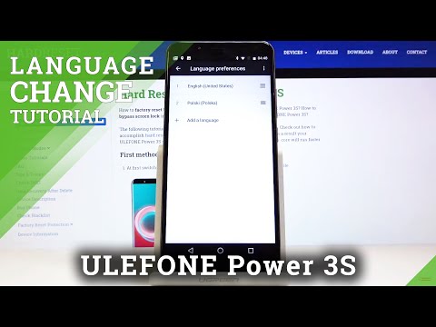 How to Change Language in ULEFONE Power 3S – Find Language Settings