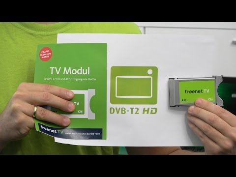 CI+ Modul für freenet TV / DVB-T2 HD (private HD Sender über Antenne)