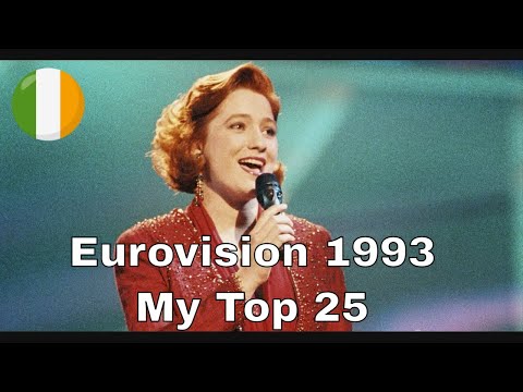 Eurovision 1993 🇮🇪- My Top 25