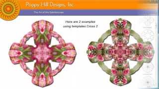 Celtic Cross Kaleidoscope Templates