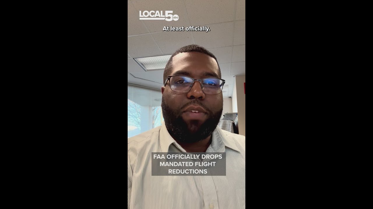 FAA lifts flight reductions order