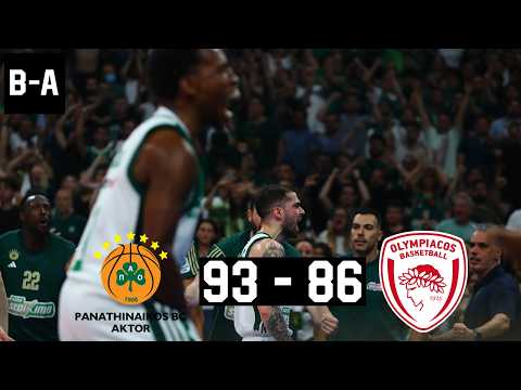 Panathinaikos - Olympiacos 93-86 | Full Highlights | GBL Finals Game 4 | 10.06.2026