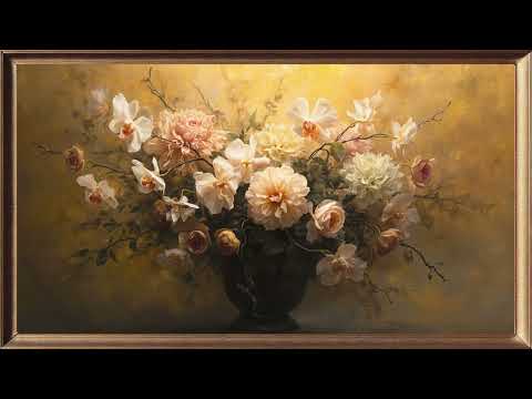 Vintage Autumn Bouquet | Frame TV Art 4K |Tablo Ekran 