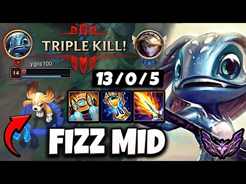 Fizz vs Akali [ MID ] Lol Korea Master Patch 14.5 ✅