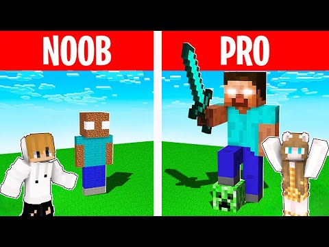 EPIC HeroBrine Build Challenge - NOOB vs PRO