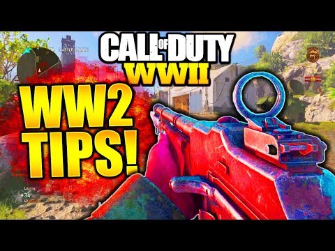 HOW TO GET BETTER AT COD WW2! COD WW2 BEST TIPS & TRICKS COD WW2 HOW TO IMPROVE AT WORLD WAR 2!
