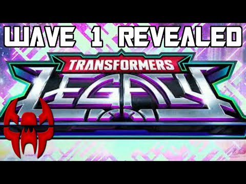 Transformers Legacy Wave 1 Reveal!