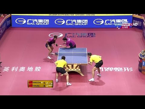 2015 China Open MD-Final: FANG Bo/ZHU Linfeng - FAN Zhendong/XU Xin [HD1080p][Full Match/English]