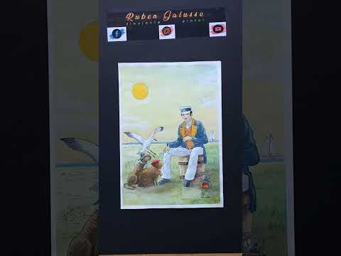 mi muy modesto homenaje a Hugo Pratt y su personaje \