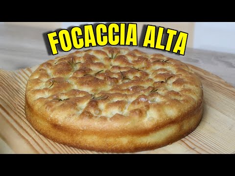 FOCACCIA RUSTICA perfetta da FARCIRE