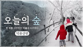 [#오늘의숲] 한 해의 시작과 끝에 있는 겨울! 덕유산의 겨울