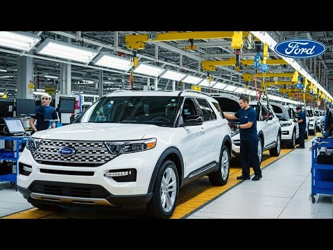 How Ford Explorer® SUVs Are Manufactured | Inside Modern Family SUV Production Line (Full Process)