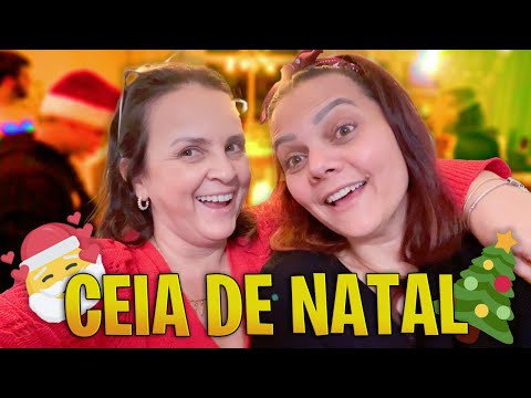 NOSSA CEIA DE NATAL COM FAMÍLIA E AMIGOS