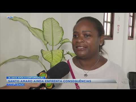 36 anos após contaminação por chumbo Santo Amaro ainda enfrenta as consequências - Band Cidade