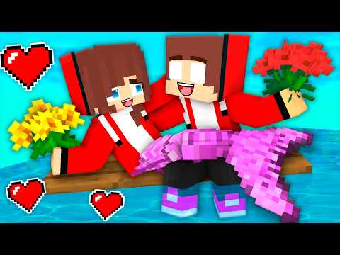 Love Story JJ SISTER mermaid? TOP EPISODE MAIZEN : JJ and Mikey In Minecraft Animation
