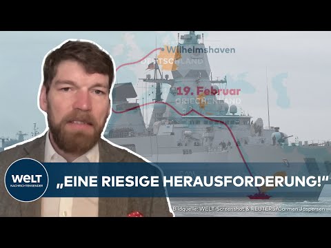ROTES MEER: Einsatzfahrt von Fregatte Hessen gegen Huthis ist "eine riesige Herausforderung" | WELT