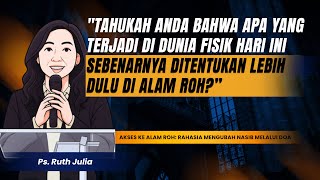 Download lagu Akses Ke Alam Roh: Rahasia Mengubah Nasib Melalui Doa | Khotbah Ps. Ruth Julia mp3 Download lagu Akses Ke Alam Roh: Rahasia Mengubah Nasib Melalui Doa | Khotbah Ps. Ruth Julia mp3