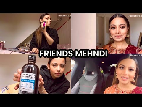 ADEENA ATTENDED HER FRIENDS MEHNDI 😍