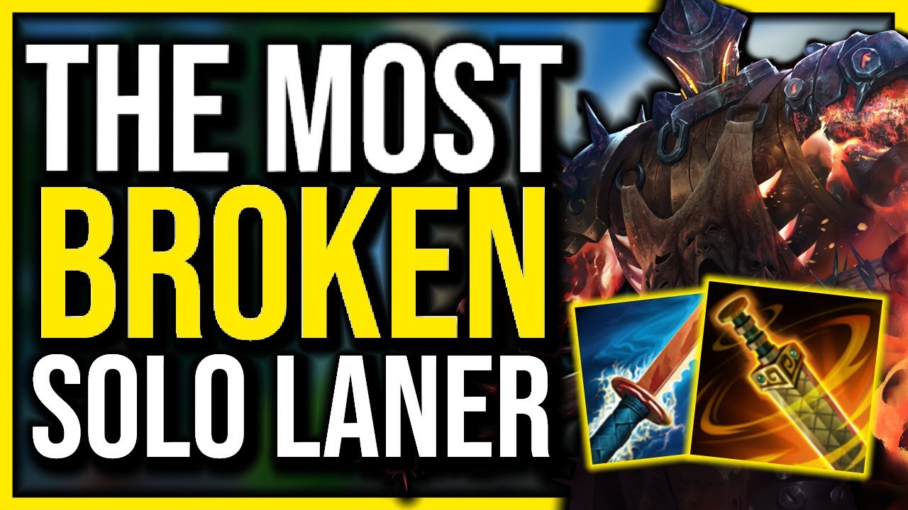 Abusing The MOST BROKEN Solo Laner In Ranked!