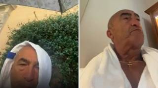 In accappatoio collegato dalla Spa: il video del capogruppo di Forza Italia Demarte in commission...