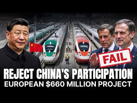 Europe Forces China Out of a $660M High-Speed Rail Project
