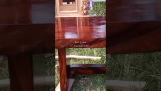 MEJA MAKAN READY❗❗ Kayu  trembesi #mejamakankayu #mejamakanmurah #mejamakan #fypシ #fyp #shorts