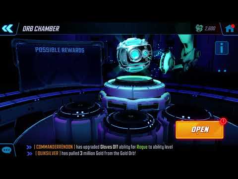 Daily gameplay iso & campaign energy orb opening character upgrades to level 89 marvel strike force