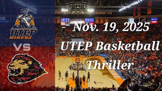 UTEP vs St Thomas (Tx)