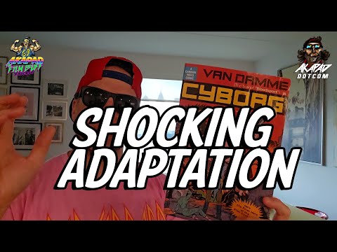 THIS COMIC WILL SHOCK YOU - Van Damme-  Cyborg movie adaptation -Is A Forgotten Masterpiece