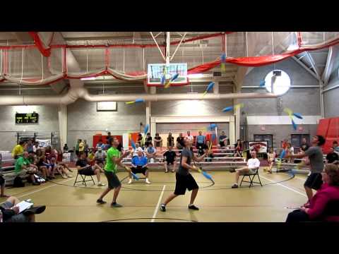 World record 17 club passing trio - 173 catches