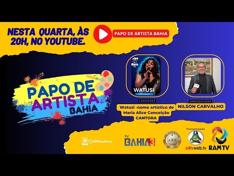 TITULO: #177 - ENTREVISTA Prof. Margareth M. Araújo / PROG PAPO DE ARTISTA BAHIA -BY NILSON CARVALHO