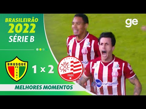 Gols e lances de Brusque x Náutico
