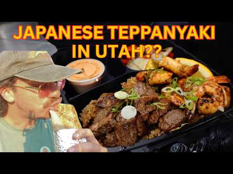Trying Teppanyaki Food Truck in Utah | Food Turck Interview