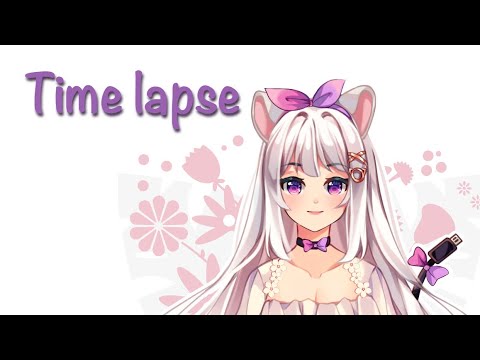 Speed paint. Anime girl