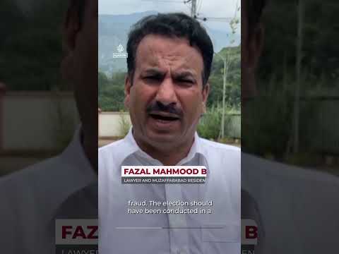 Islamabad residents rally in solidarity with Kashmir protests | AJ #shorts