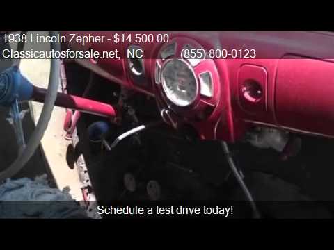 1938 Lincoln Zepher  for sale in Nationwide, NC 27603 at Cla #VNclassics