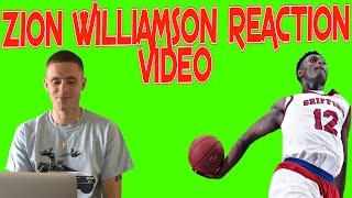 Professor reacts to Zion Williamson