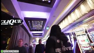Kick streamer Iziprime was bumping into only white people in a casino and trying to start fights..