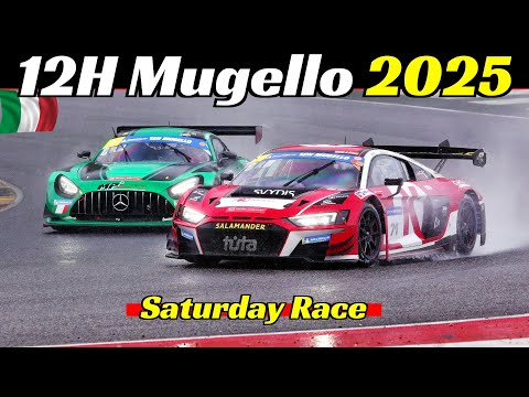12H Mugello 2025 by Michelin - Saturday, March 22 - Race Part 1 from 11:00 to 18:00 pm - Highlights