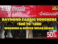 Raymond RT Nagar Bangalore UPTO 50 OFF On Readymade Garments Voucher Offers