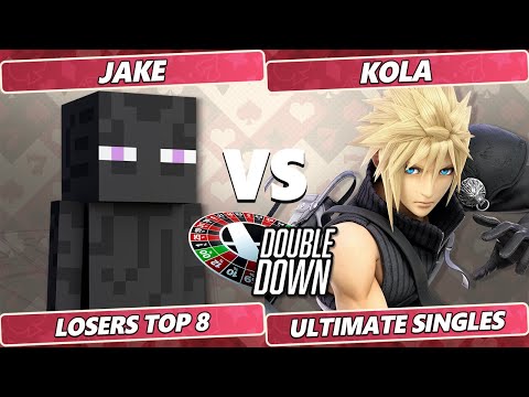 Double Down 2022 Top 8 - Jake (Steve) Vs. Kola (Cloud) SSBU Smash Ultimate Tournament