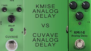 Video thumbnail for Kmise Analog Delay VS Cuvave Analog Delay (under $25 delay comparison!) by Ryan Lutton