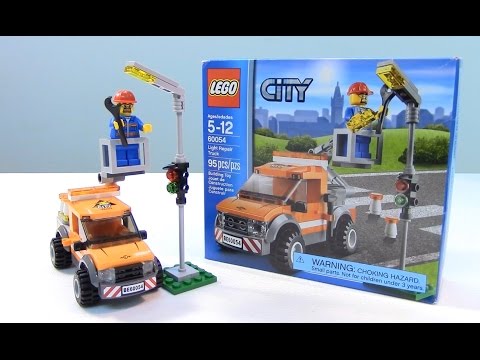 Lego City Review: 60054 Light Repair Truck