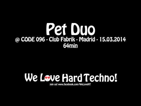 PETDuo @ CODE 096 - Club Fabrik - Madrid, Spain, 15.03.2014