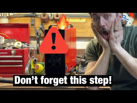 Vevor diesel heater first start. How to Prime your heater!