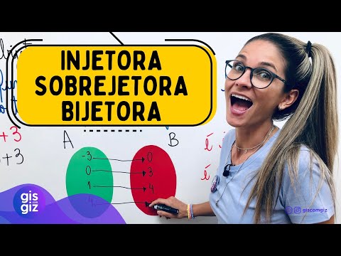 FUNÇÃO INJETORA, SOBREJETORA E BIJETORA