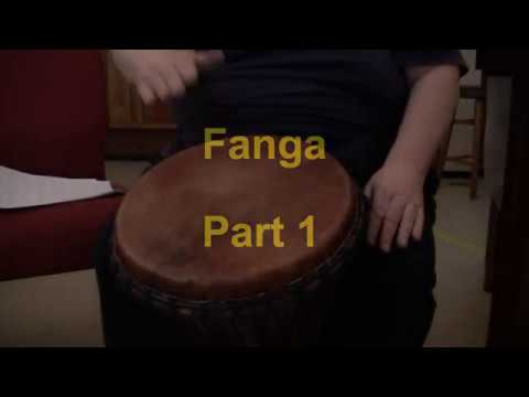 Fanga On The Djembe