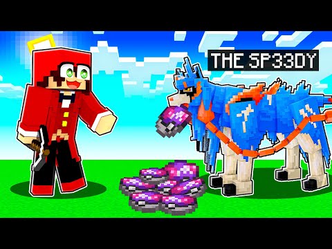 I BECAME a LEGENDARY POKEMON to HELP my FRIEND in Minecraft